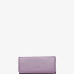 Portafoglio in Pelle di Vitello - Viola