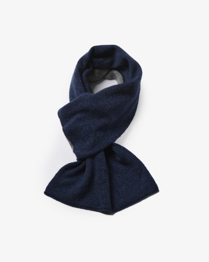 Scaldacollo in Cashmere - Grigio / Blu