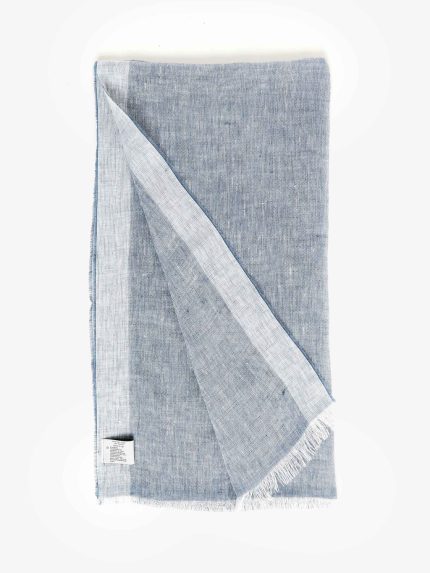 Sciarpa in Lino - Celeste Polvere