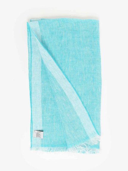 Sciarpa in Lino - Turchese